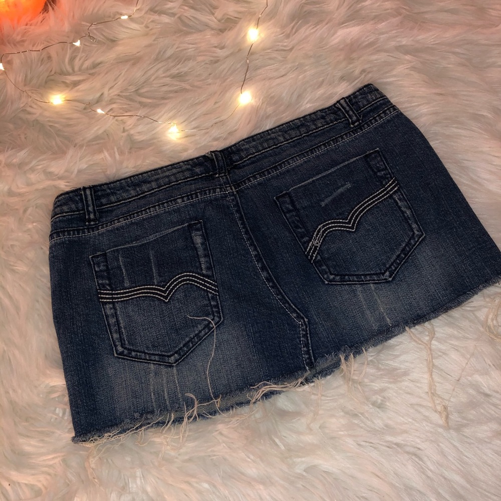 💙Wet Seal Jean mini skirt size medium💙
